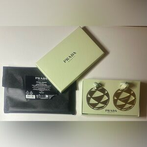 Prada Beauty Gold and Silver Ornament Set GWP NWB